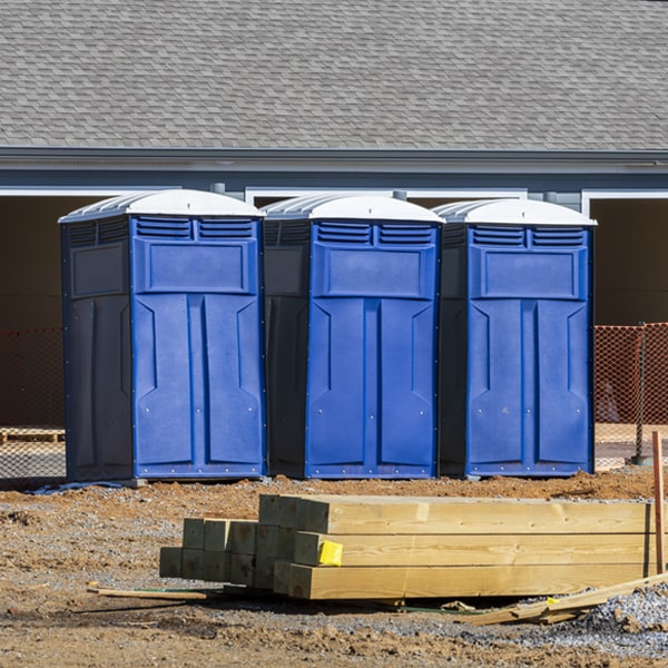 how do i determine the correct number of porta potties necessary for my event in Roxbury